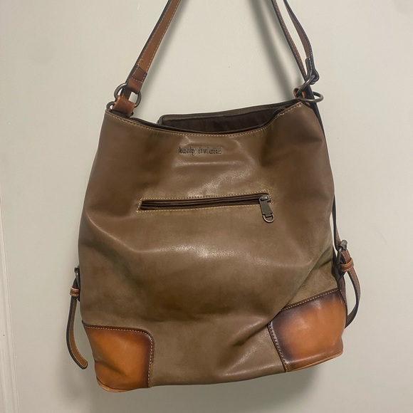 Brown large Cathy Ireland purse - Picture 1 of 5